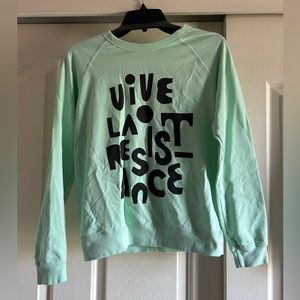 Clare V Vive La Resistance Sweater